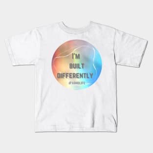 Adhd built different Kids T-Shirt